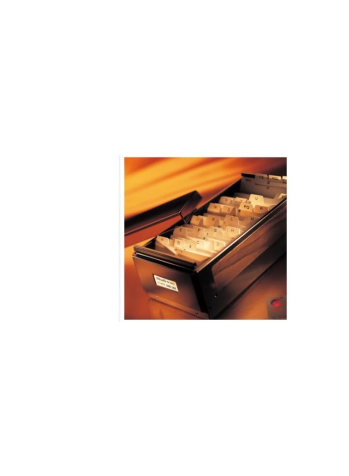 KWTrio KW-Trio Imported Business Card Organiser with Alphabetical Sorting for Office Upto 800 Cards Capacity - Image 3