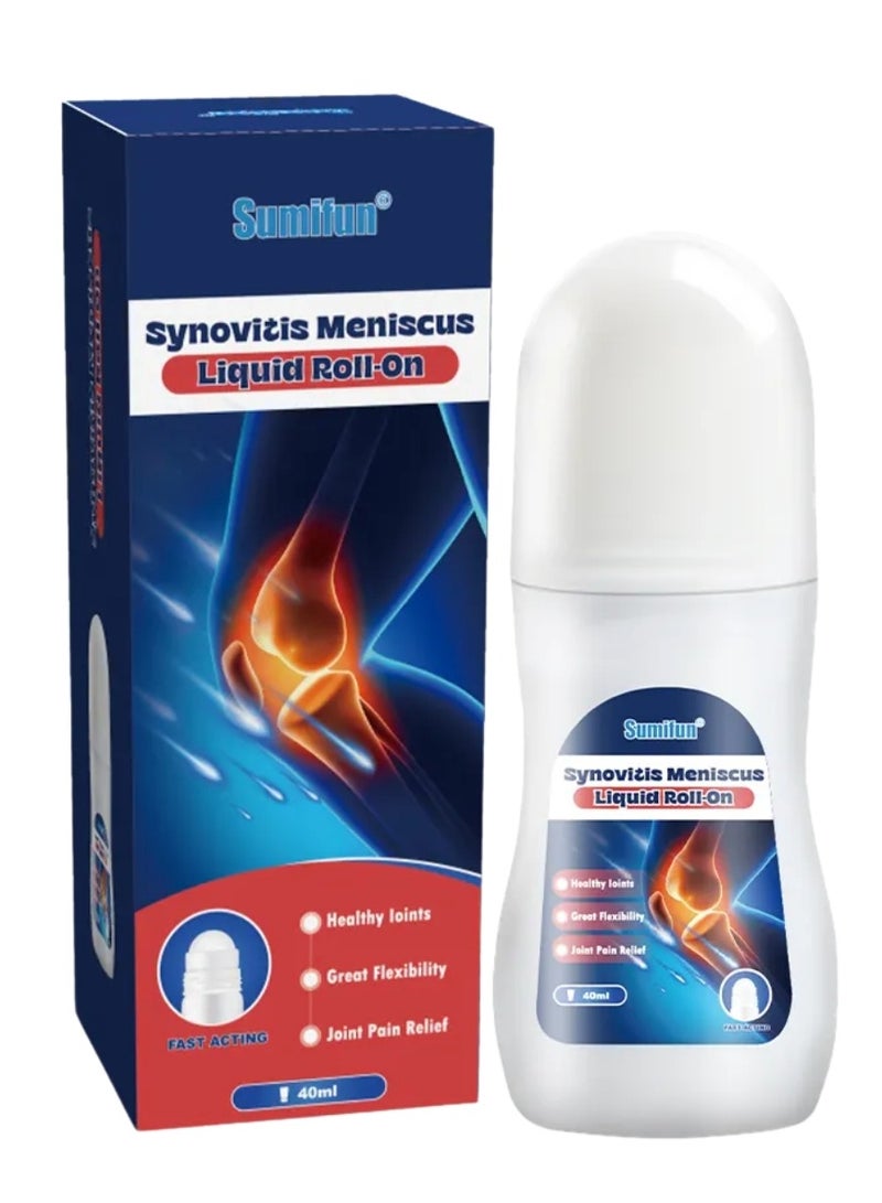 Sumifun مرهم سائل رول على التهاب الغضروف المفصلي - كريم التهاب الغضروف المفصلي - مسكن آلام التهاب المفاصل - تخفيف آلام مفصل الركبة - مرهم آلام العضلات والمفاصل - رعاية الركبة - بخاخ تخفيف آلام الغضروف المفصلي 40 مل - Image 1