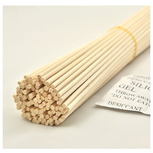 Ougual 100 Pieces Natural Rattan Reed Diffuser Replacement Sticks (9.5" x 3mm) - Image 5