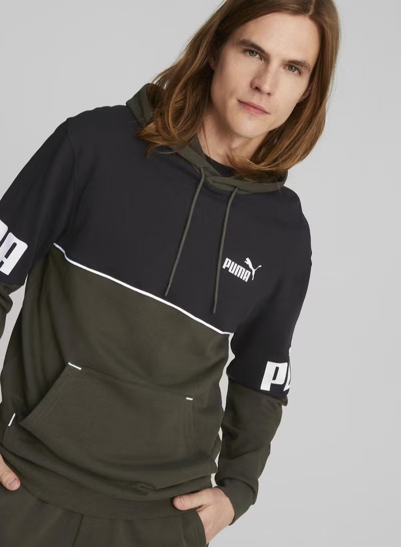 PUMA Power Colorblock Hoodie - Image 1