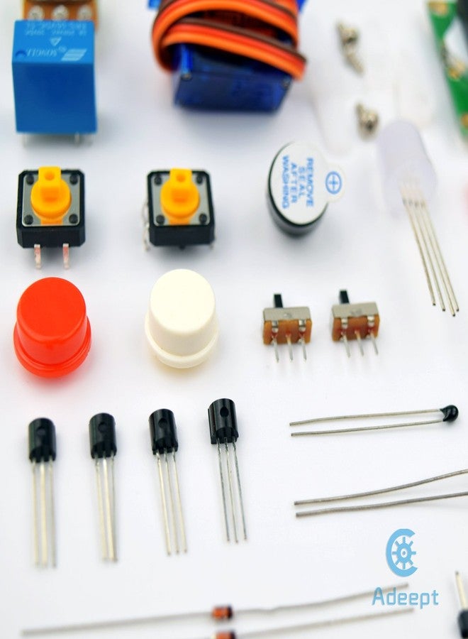 Adeept Project 1602 LCD Starter Kit Compatible with Arduino UNO R3 Mega2560 Nano Servo Relay LCD1602 Beginner/Starter Kit for Arduino with PDF Guidebook/User Manual - Image 5