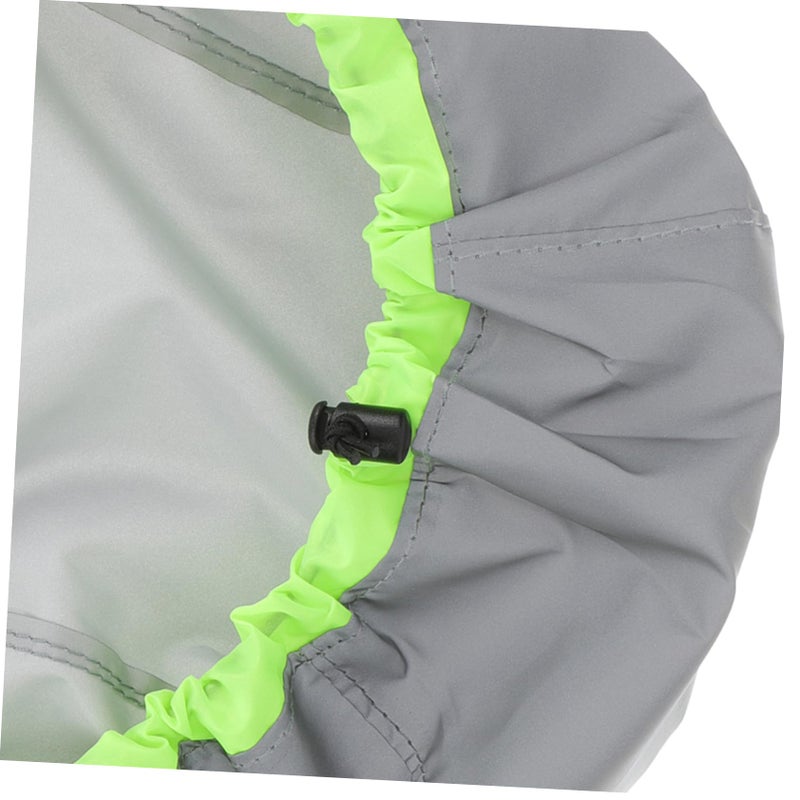 2 Pack Reflective Helmet Cover Protector Lightweight Design for Outdoor Cycling Safety - Image 5