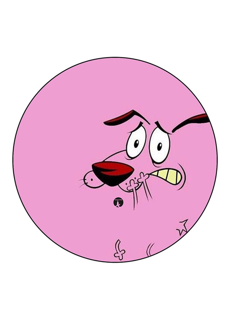 RKN Courage Cowardly Dog Printed Mouse Pad Multicolour