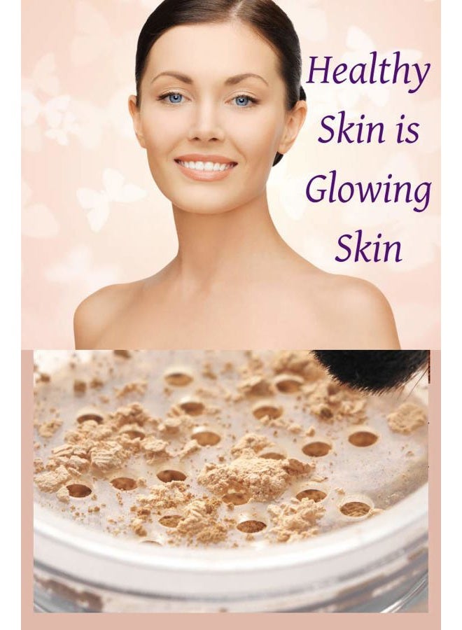 Ageless Derma Mineral Face Powder Foundation Makeup. Natural Full Coverage Loose Foundation with Vitamin and Green Tea. Made in USA - Image 5