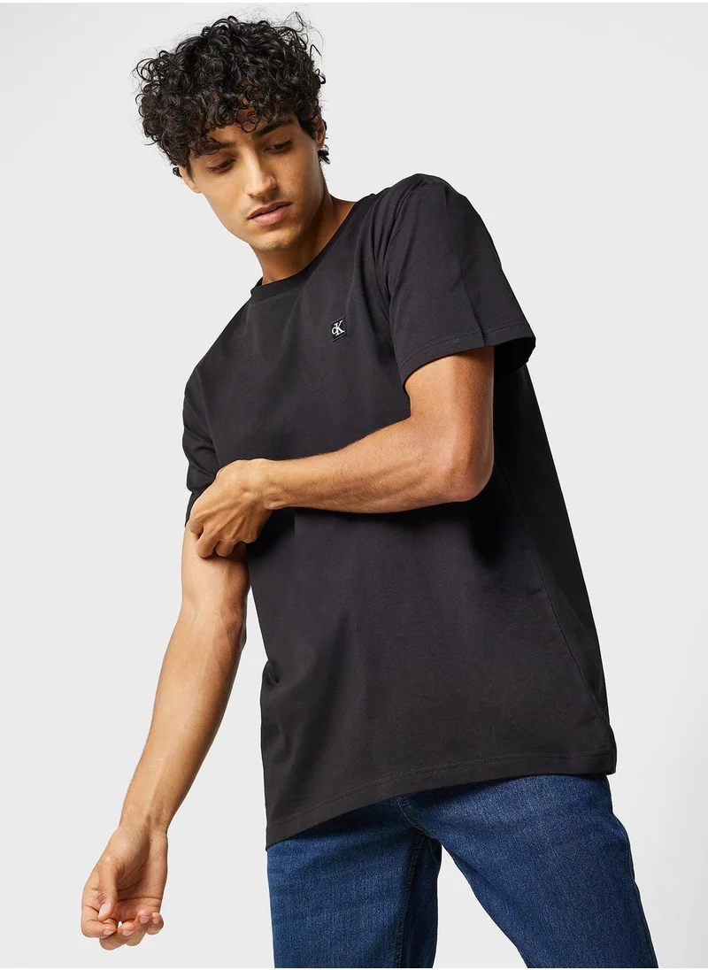 Calvin Klein Jeans Monogram Crew Neck T-Shirt