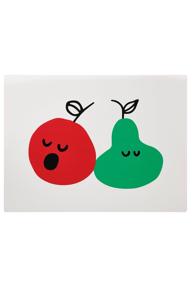 Place mat, red/green, 30 x 40 cm - Image 1
