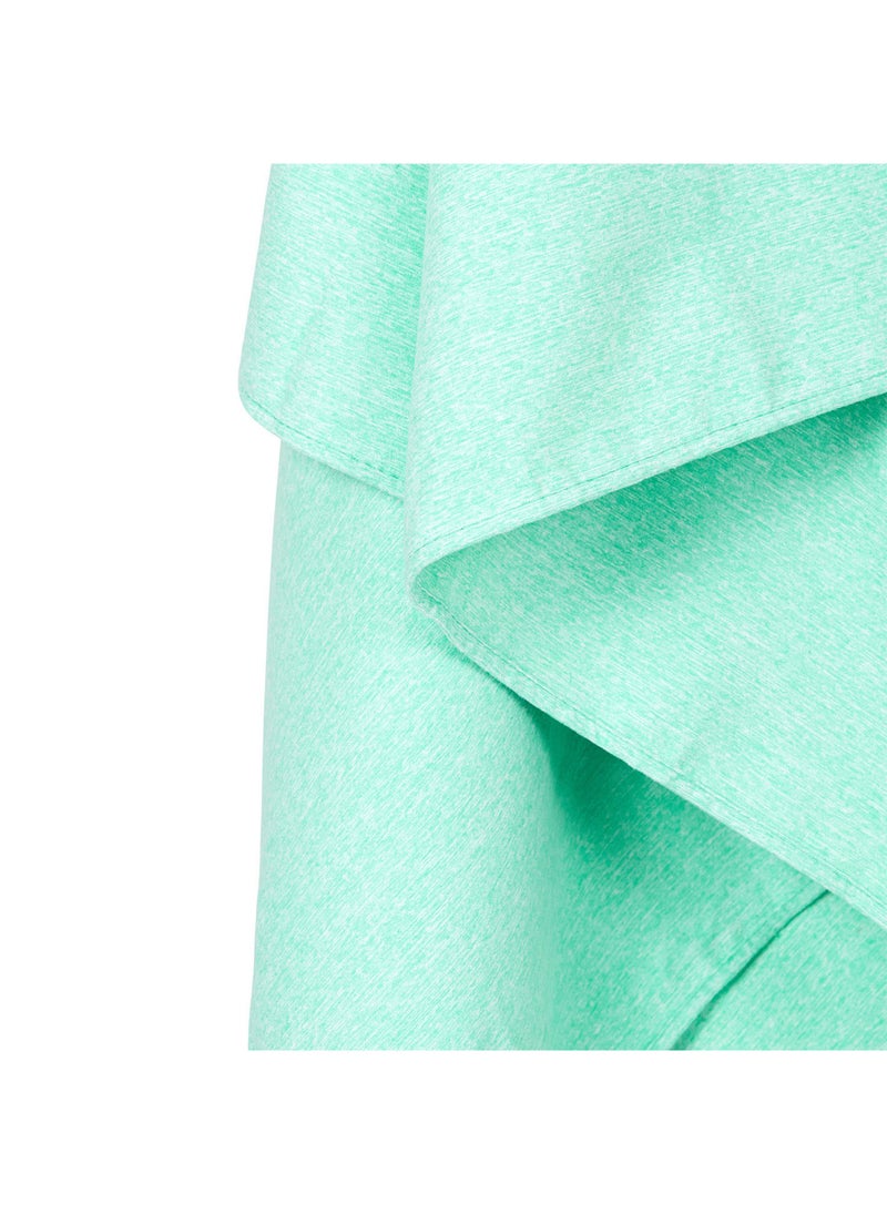 Dock & Bay Dock & Bay Beach Towel, Super Absorbent, Quick Dry, Sand Free, Compact & Lightweight, 100% Recycled Materials, Includes bag - Large (160x90cm) - RAINFOREST GREEN  - Image 2