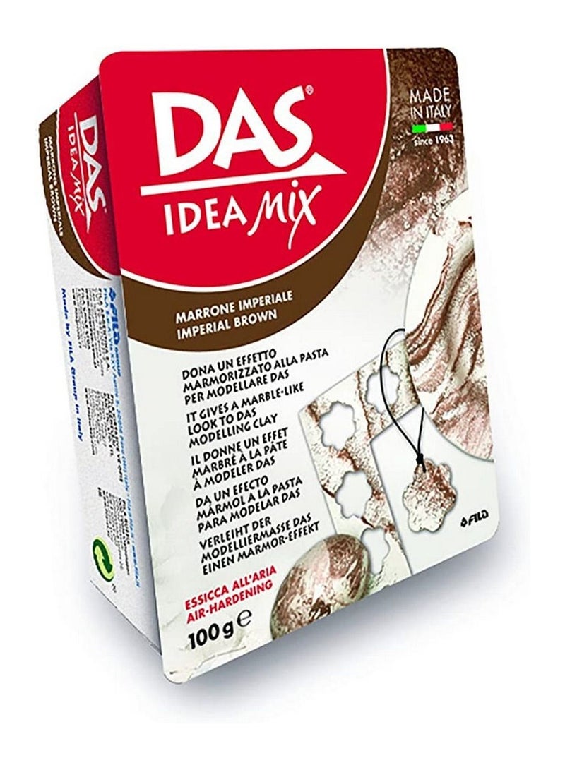 دي اي اس معجون النمذجة Idea Mix 100g Imperial Brown - Image 1