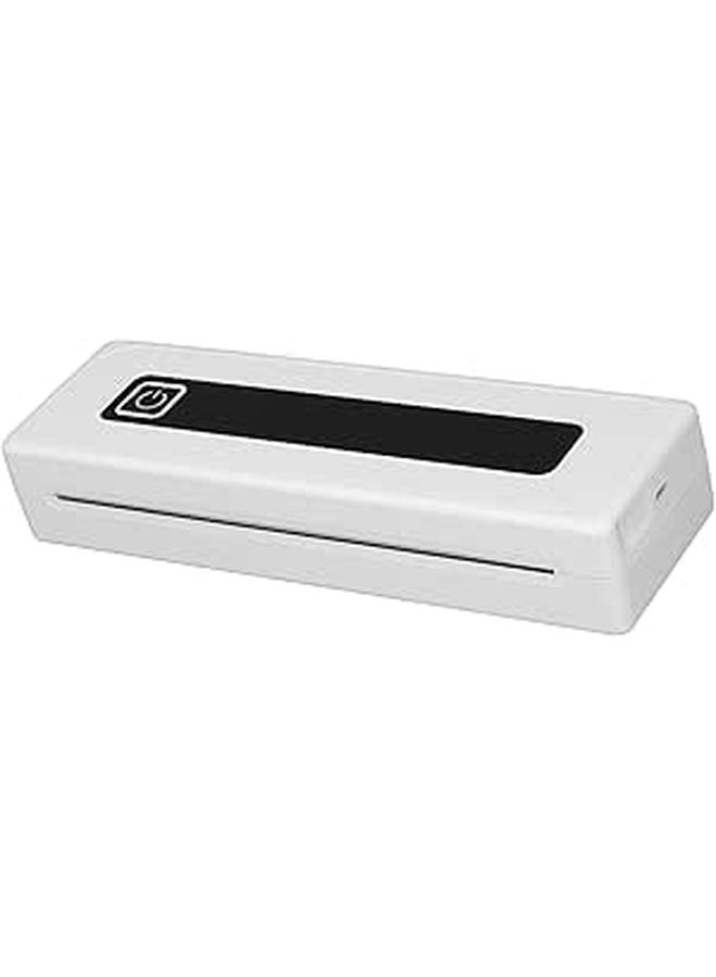 Mini Inkless Thermal Printer Portable Bluetooth Mobile Wireless Printer For Travel Office Home Use White - Image 1