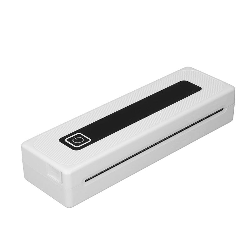 Mini Inkless Thermal Printer Portable Bluetooth Mobile Wireless Printer For Travel Office Home Use White - Image 4