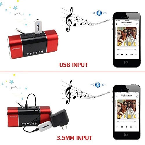 QOFOWIN USB Bluetooth Receiver Adapter, Wireless Audio Adapter Car Kit Music Receiver for Home Stereo/Car Stereo Sound System Speakers with 3.5mm Cable.(Aux in) (Yet-M1) - Image 3