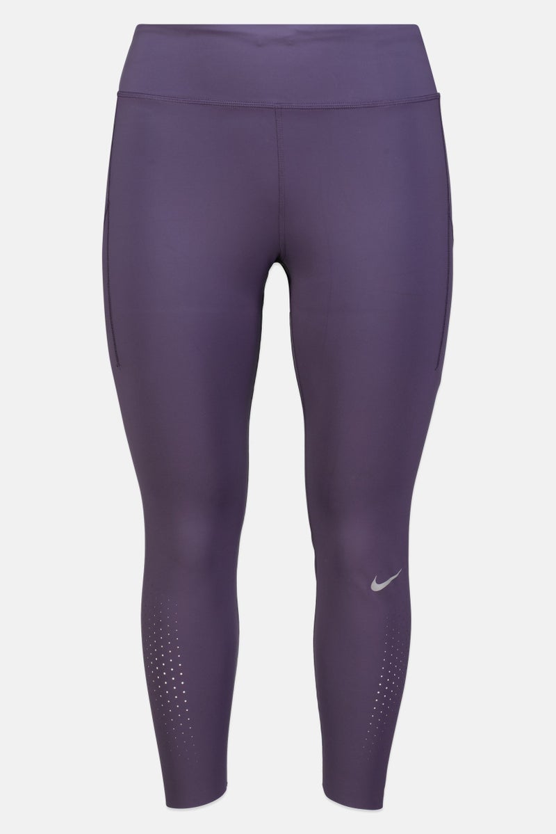 Nike Women Plus Running Legging, Light Purple - Image 3