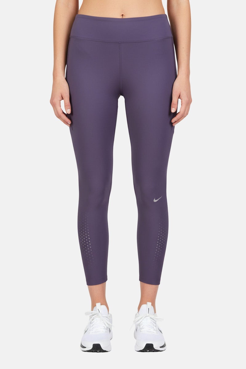 Nike Women Plus Running Legging, Light Purple - Image 1