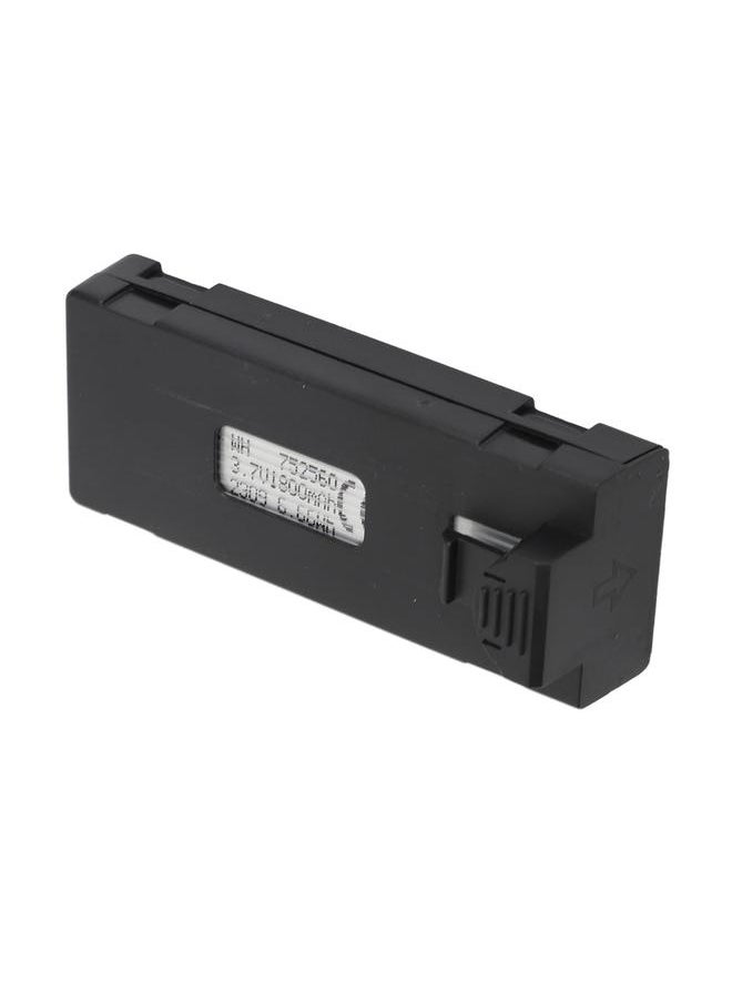 Thoraya - RC Drone Battery 3.7V 1800mAh Lithium Battery UAV Replacement Battery Drone Accessories for LSRC S1S Brushless Drone - Image 1