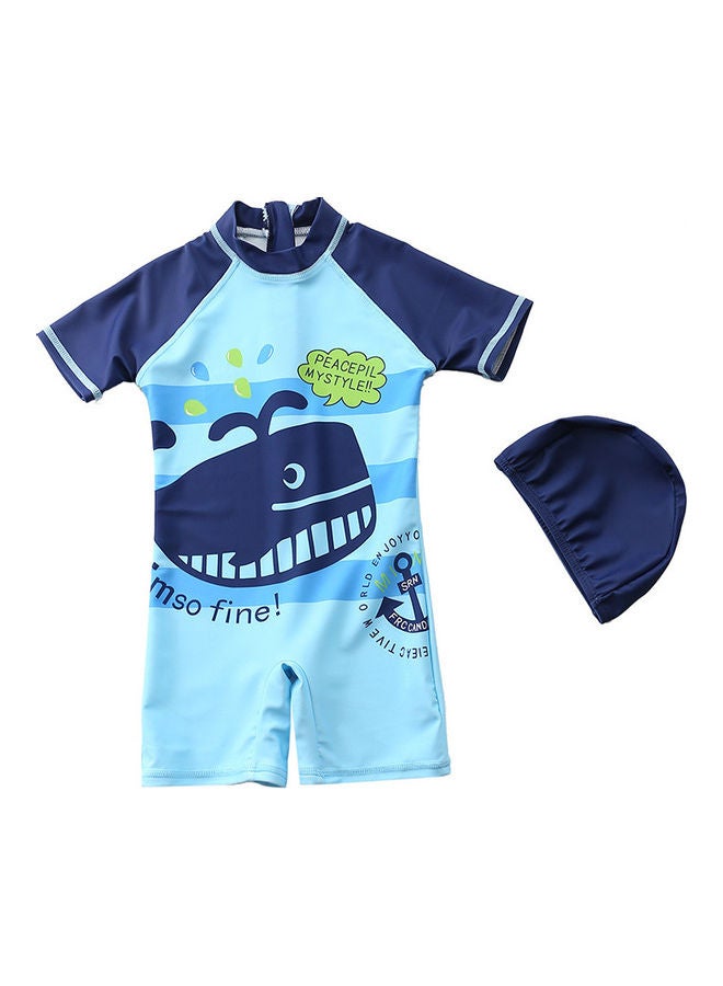 نيبمينينت طقم بدلة سباحة للأطفال 80سم