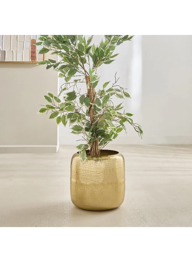 Home Box Avya Metal Hammered Planter - 32x32x28.5 cm