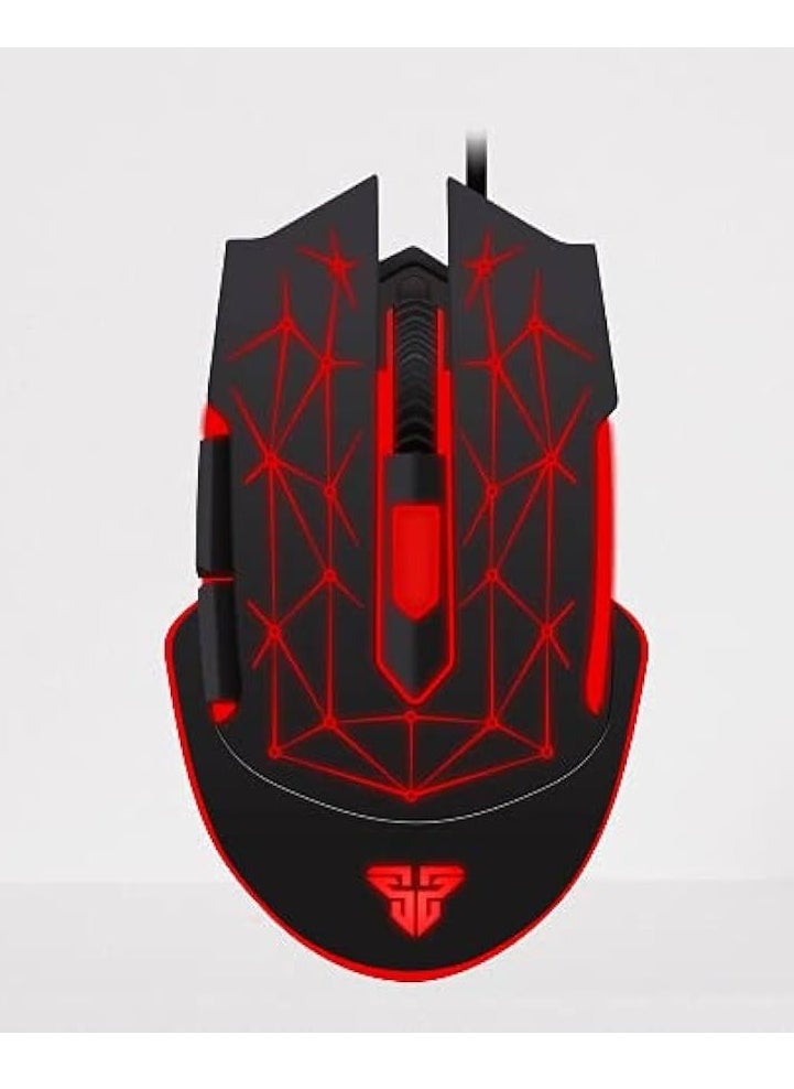 Generic FANTECH BLAST X7 RGB Gaming Mouse - 16.8 Million Colors - 4800 DPI Optical Sensor - 6 Programmable Buttons - RGB Backlight - Black Color.  - Image 1