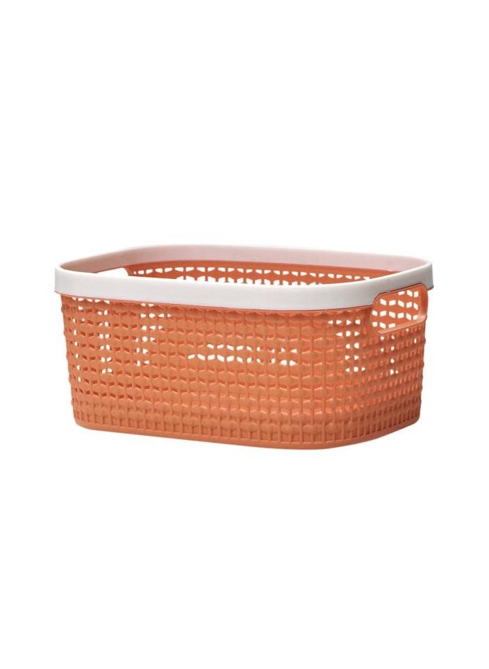 AIWANTO Small Storage Bin, Durable Storage Basket Cabinet Organizer, Pack of 4  - Image 2