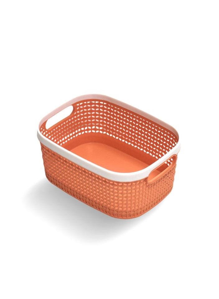 AIWANTO Small Storage Bin, Durable Storage Basket Cabinet Organizer, Pack of 4  - Image 4