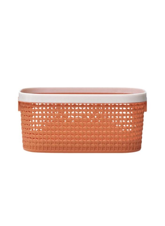 AIWANTO Small Storage Bin, Durable Storage Basket Cabinet Organizer, Pack of 4  - Image 3