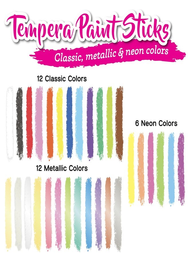 توليب أعواد توليب تيمبرا كاملة الحجم. عبوة من 30 قطعة، ألوان قوس قزح، مناسبة للأطفال من سن 3 سنوات فما فوق، مناسبة للأنشطة ومواعيد اللعب. - Image 2