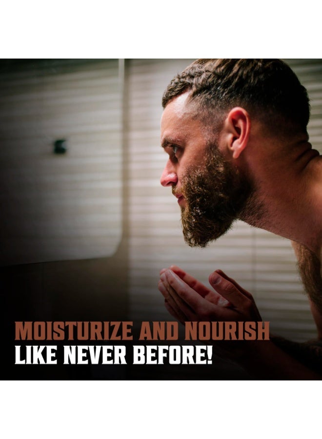 Viking Revolution Sandalwood Beard Conditioner for Men with Argan Oil and Jojoba Oil - Beard Softener and Strengthener Natural Beard Conditioner - Beard Care Moisturizer with Aloe Vera (33.8 Fl oz) - Image 4