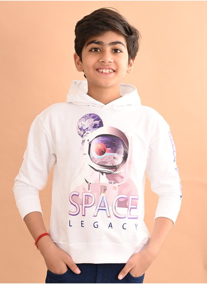 LILPICKS - Space Legacy Graphic Print Hoodie by Styli - Image 1