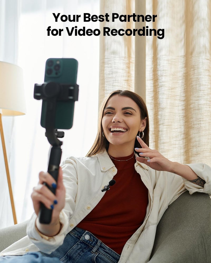 VELOMAX Wireless Microphone with Noise Reduction, Wireless Microphone 30-Meter Transmission Range,Ideal mic for YouTube Video Recording (Single Mic) - Image 4