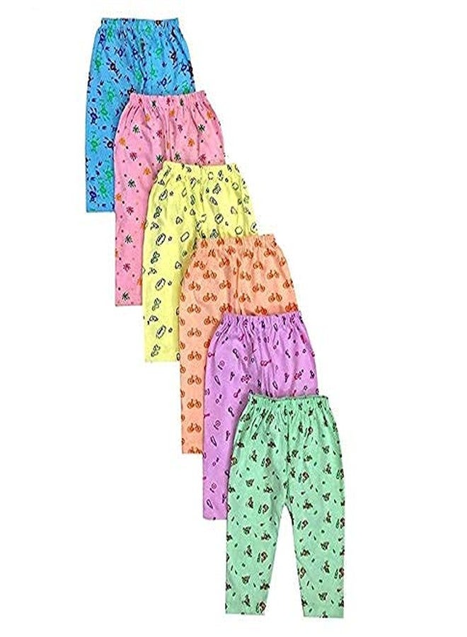 SEE FIT طقم بيجاما قطني مطبوع للأطفال من SEE FIT للجنسين، عبوة من 6 قطع متعددة الألوان - Image 3