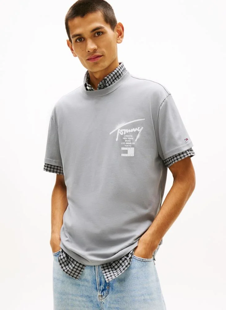 Signature Back Logo Jersey T-Shirt