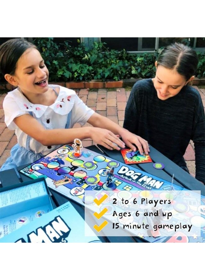 University Games, Dog Man Attack of The FLEAS Cooperative Board Game Based On The Popular Dog Man Book Series by DAV Pilkey for 2 to 6 Players Ages 6 and Up - Image 5