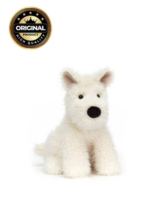 Jellycat Munro Scottie Dog Plush – Soft Stuffed Toy with Cordy Legs, Cute Valentine’s Gift for Kids & Adults, Collectible Jellycat, 23cm - Image 1