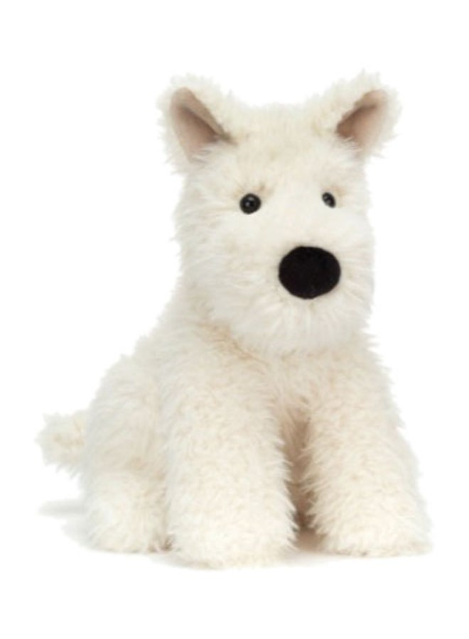 Jellycat دمية مونرو سكوتي الكلب - لعبة محشوة ناعمة بأرجل كوردية، هدية عيد الحب لطيفة للأطفال والبالغين، مجموعة جليكات، 23 سم - Image 1