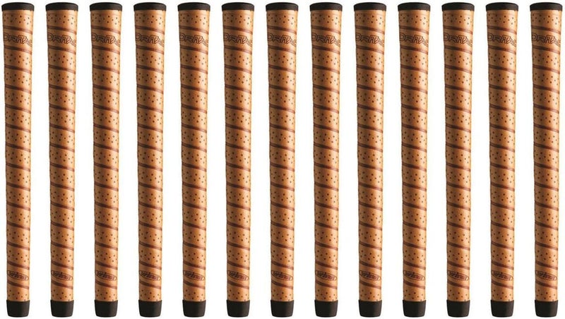 Winn DriTac Wrap Midsize +1/16" Copper Golf Grip Bundle (13 Piece) - Image 1