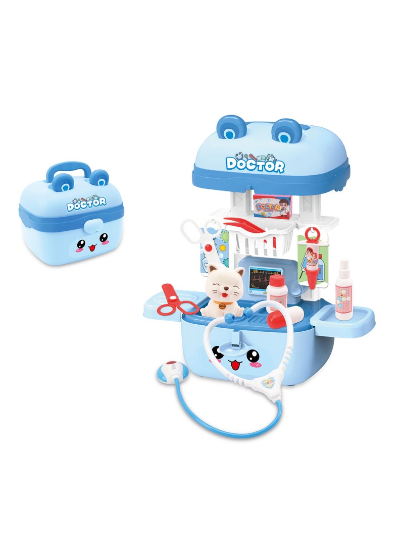 فاميلي مجموعة حقيبة ألعاب أدوات الطبيب - Image 1