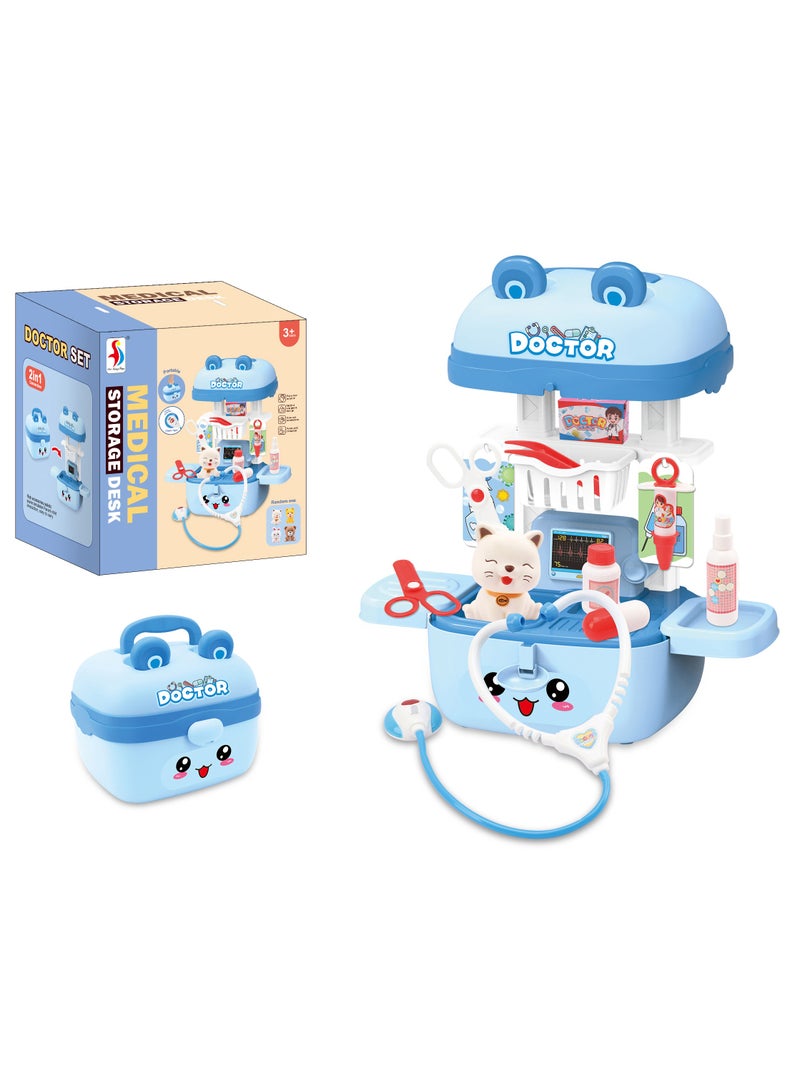فاميلي مجموعة حقيبة ألعاب أدوات الطبيب - Image 2