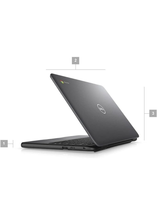 DELL Renewed - Chromebook 3100 Laptop With 11.6-Inch HD Display,Celeron N4020 Processor/Dual Core/4GB RAM/16GB SSD/Chrome OS Black - Image 2