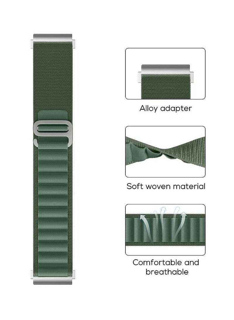 Generic 20mm Stretch Nylon Metal Alpine Loop Woven Strap ForSamsung Galaxy Watch 5 40mm 44mm Watch 5 Pro 45mm  - Image 2