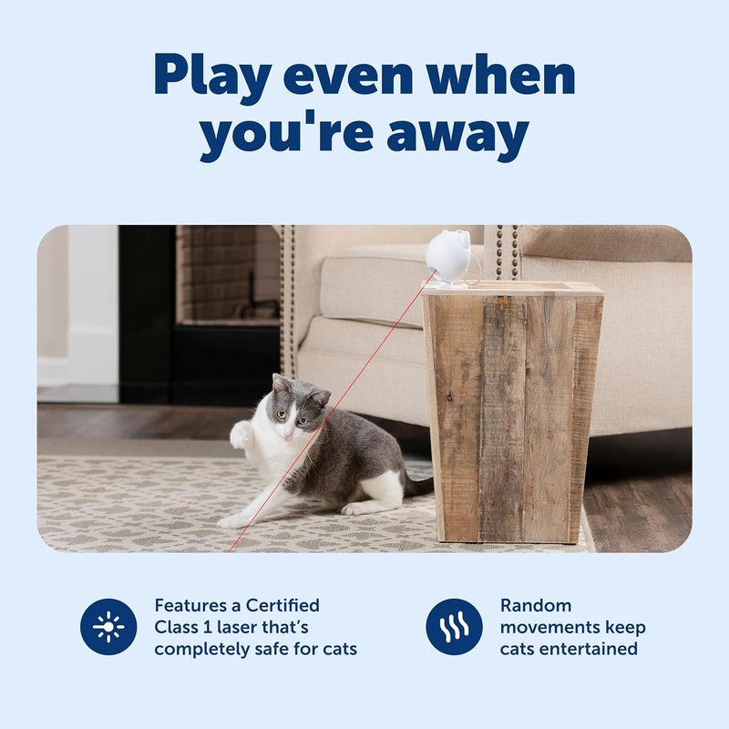 بيت سيف لعبة الليزر النقطية الراقصة من PetSafe - وقت لعب تفاعلي للقطط - وضعان للعب - Image 3