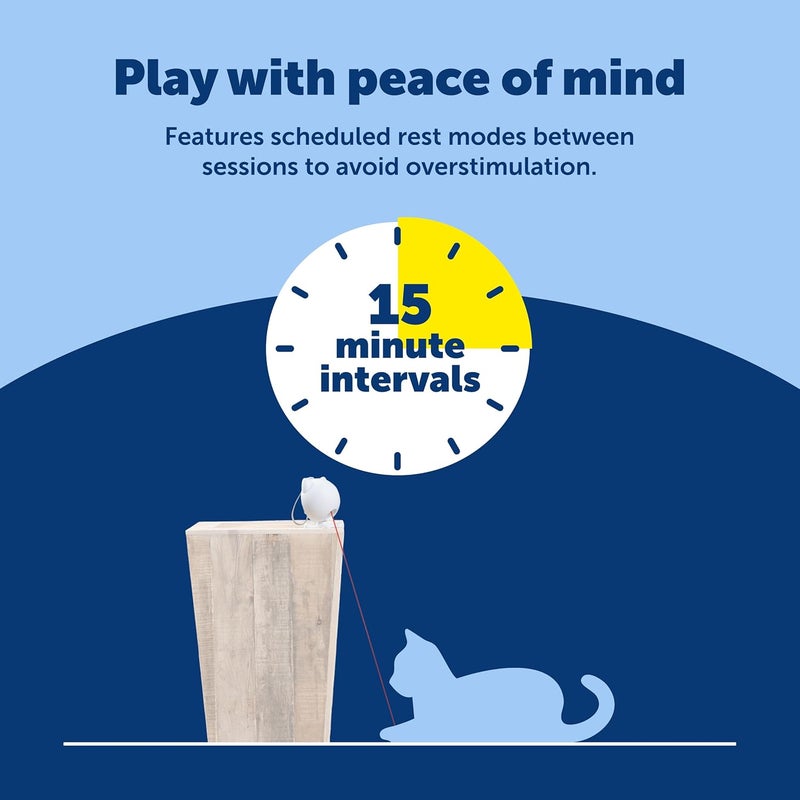بيت سيف لعبة الليزر النقطية الراقصة من PetSafe - وقت لعب تفاعلي للقطط - وضعان للعب - Image 5