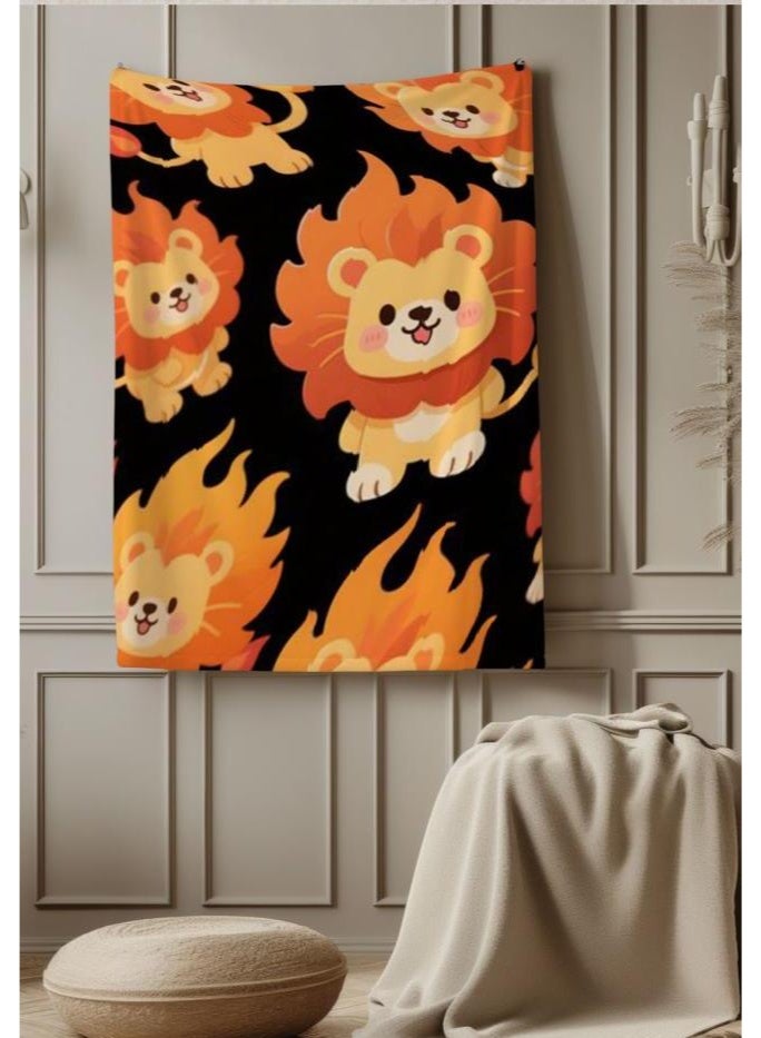 general Baby and children's cartoon flannel thin blanket (warm and comfortable, suitable for sleep, game use) 70cm*100cm - Image 2