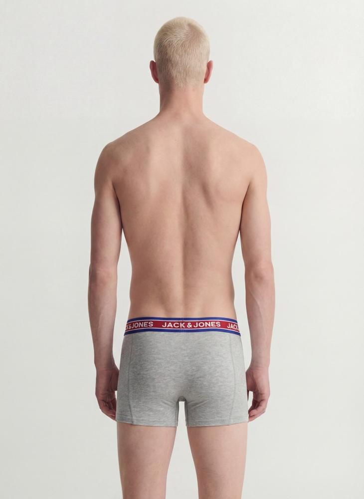 JACK & JONES 5 Pack Logo Band Trunks - Image 3