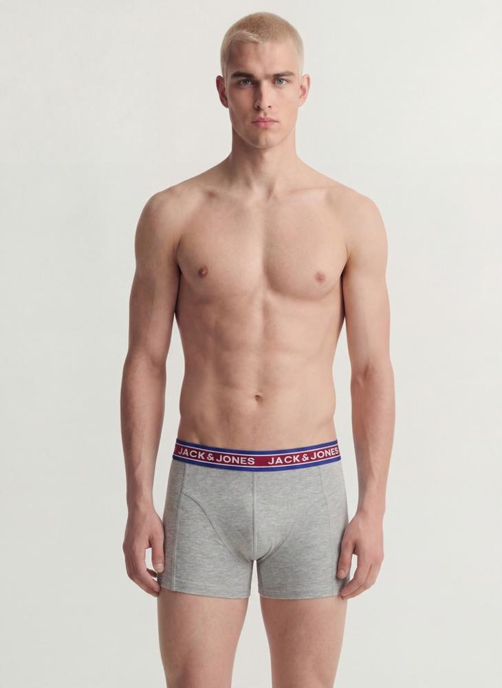JACK & JONES 5 Pack Logo Band Trunks - Image 2