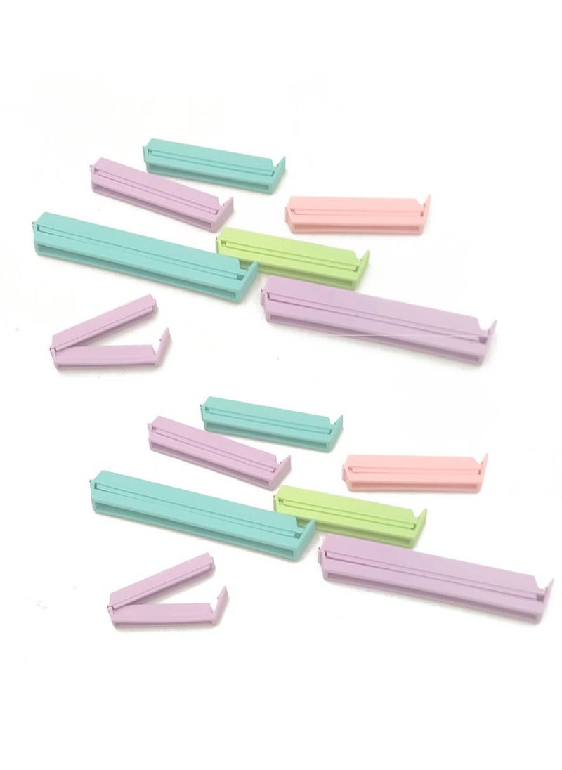 Family Ship - 12 Piece Food Sealing Clips Bag Clips Keeping Clamp Sealer - Image 1