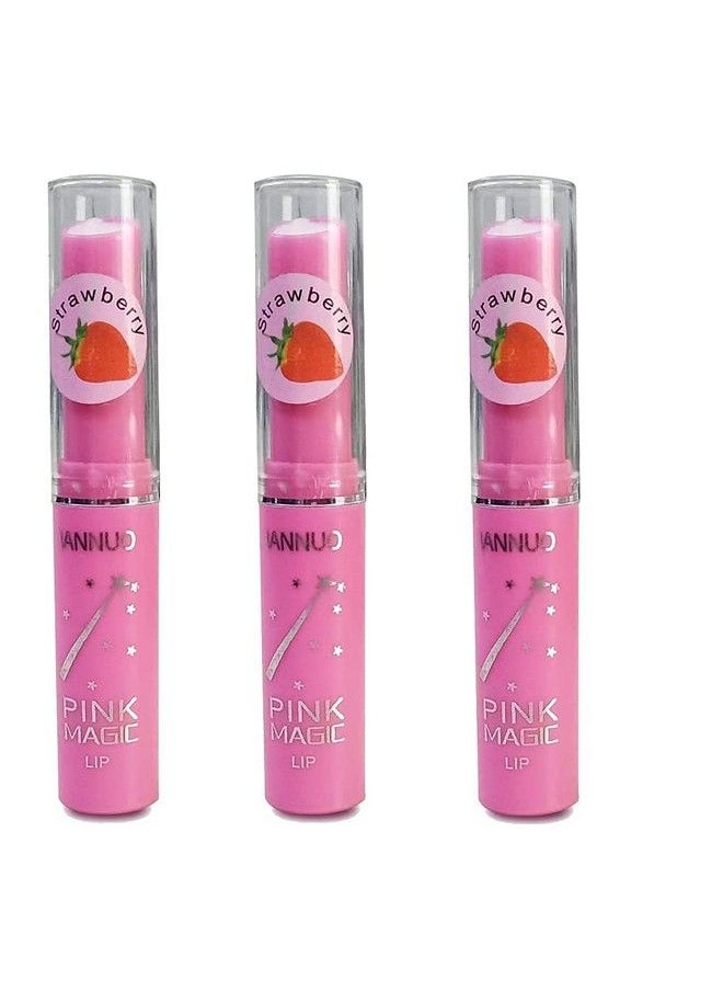 Zintalic - Pink Magic Lip Balm (Attractive Pink) For Girls And Women - Image 1