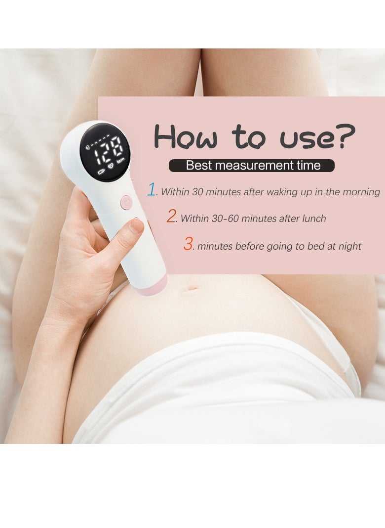 Fetal Heart Rate Meter Baby Heart Rate Detection Monitoring LED Monitoring Machine U6-25