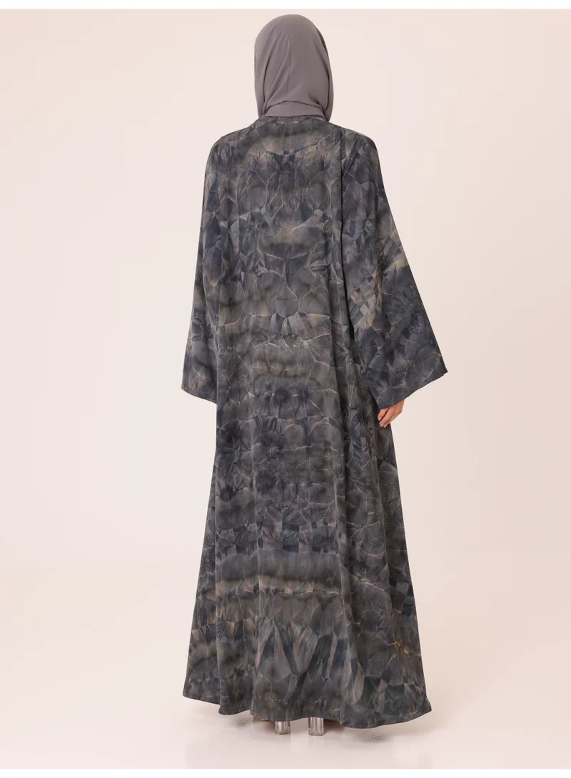 IKKXA  Smokey Quartz Luxe Abaya for Women | Best Price UAE