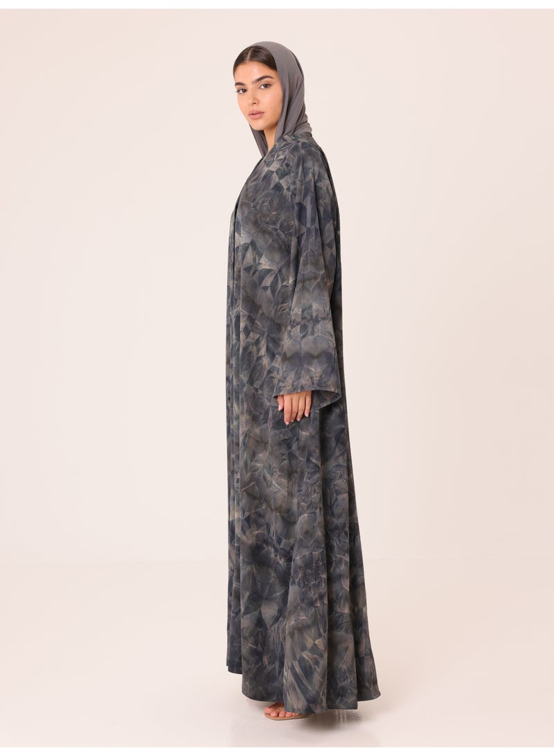 اكسا عباية سموكي كوارتز فاخرة - Image 4