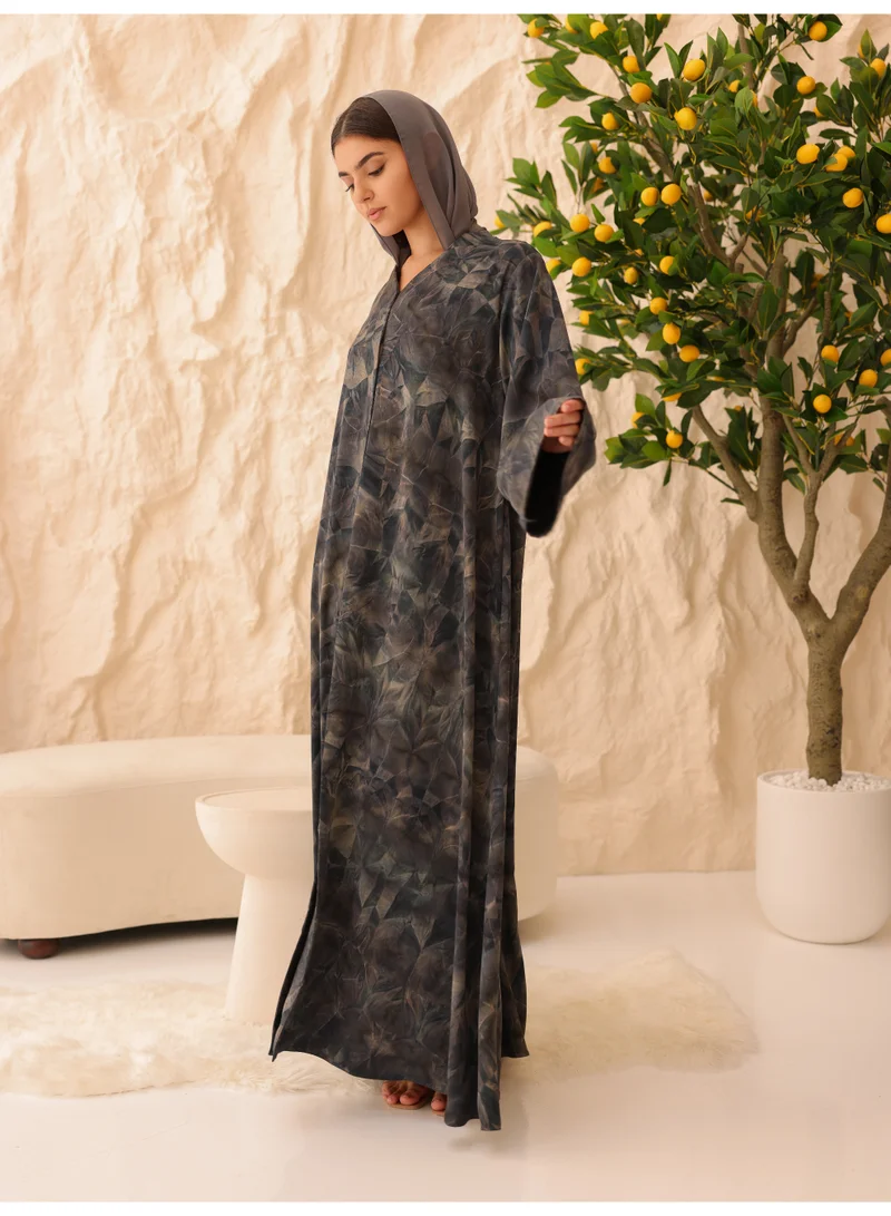 Smokey Quartz Luxe Abaya