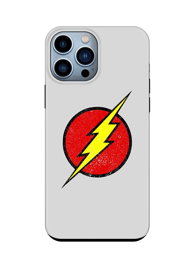 Tough Pro Case for iPhone 15 Pro Max Dual Layer Hybrid PC TPU Customized Mobile Cover Matte Finish Phone Case - Who Flash?